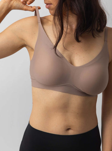V - Neck Soft Bra - Soft Essentials